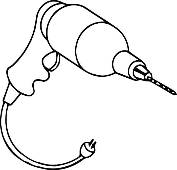 Drill Hardware · Free vector graphic on Pixabay